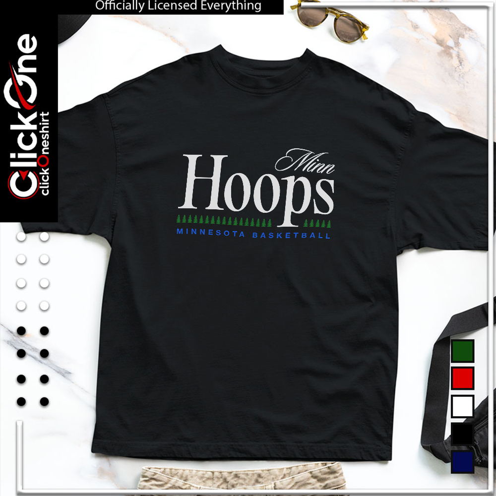 Minnesota Basketball Minn Hoops tree shirt