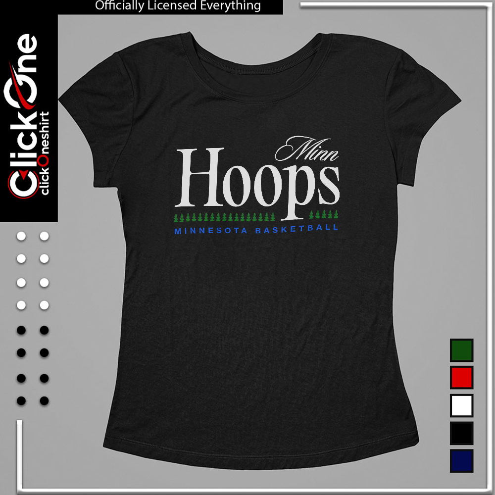 Minnesota Basketball Minn Hoops tree shirt
