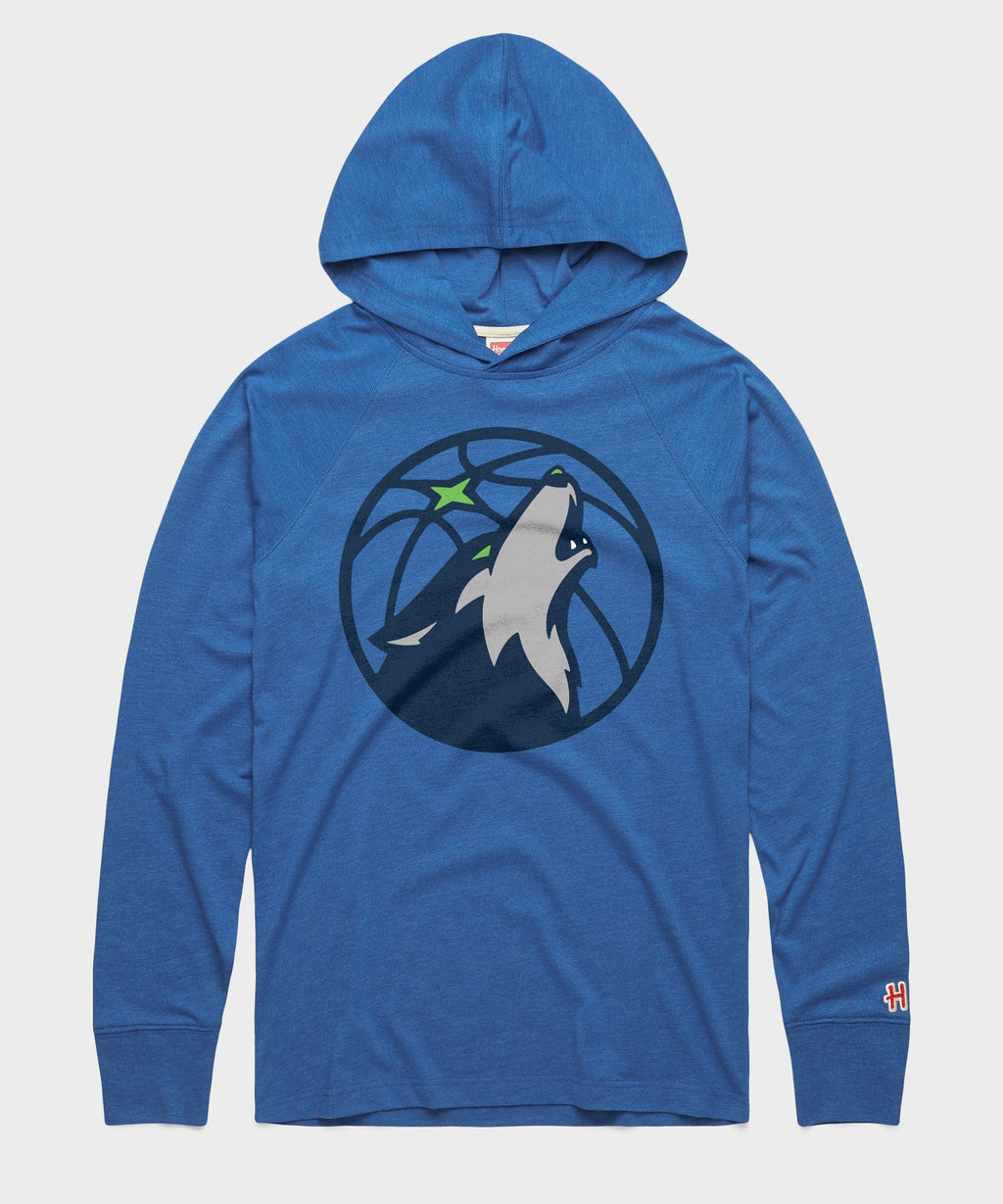 Minnesota Timberwolves Logo Lightweight Hoodie