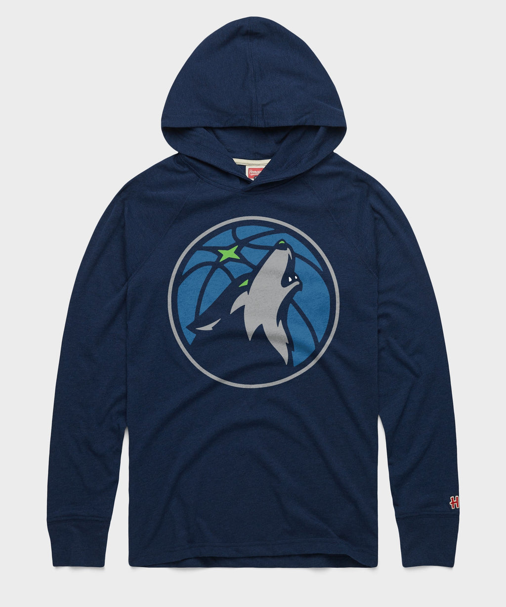 Minnesota Timberwolves Logo Lightweight Hoodie