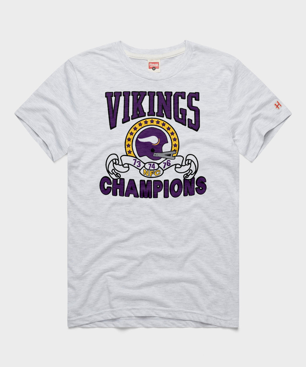 Minnesota Vikings 3 Time NFC Champions