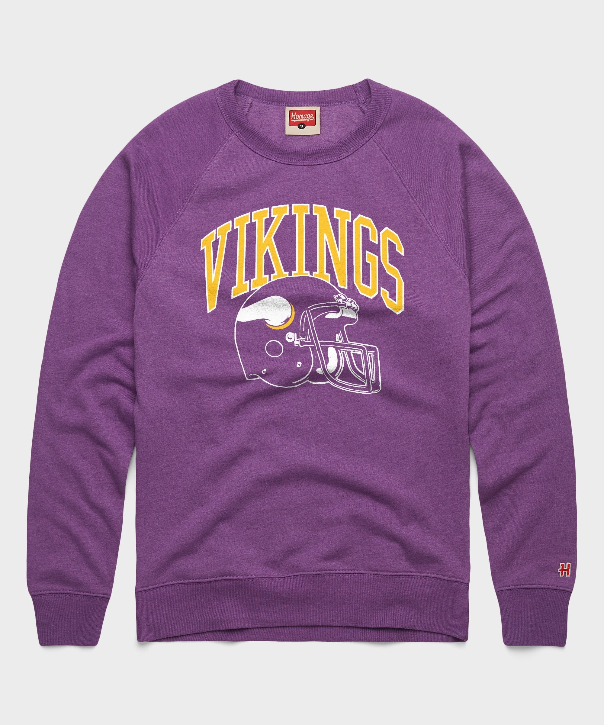 Minnesota Vikings Helmet Crewneck