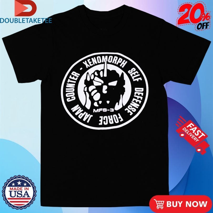 Misfits Counter Xenomorph Self Defense Force Japan MFS-3 JXSDF Shirts