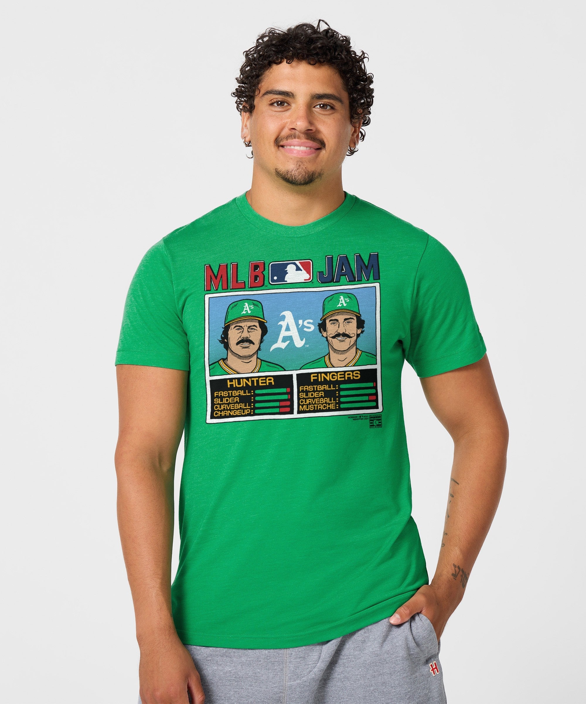MLB Jam Athletics Hunter and Fingers