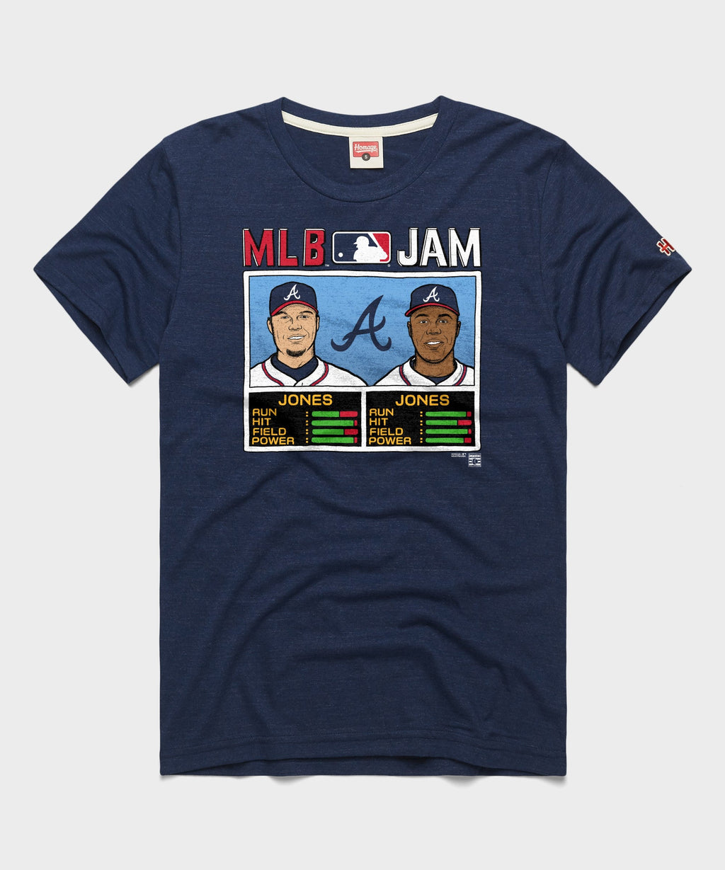 MLB Jam Braves Jones and Jones