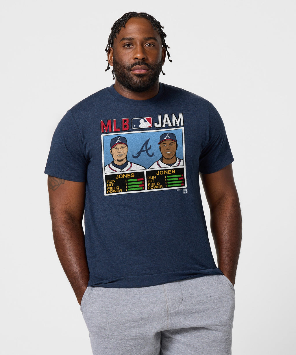 MLB Jam Braves Jones and Jones