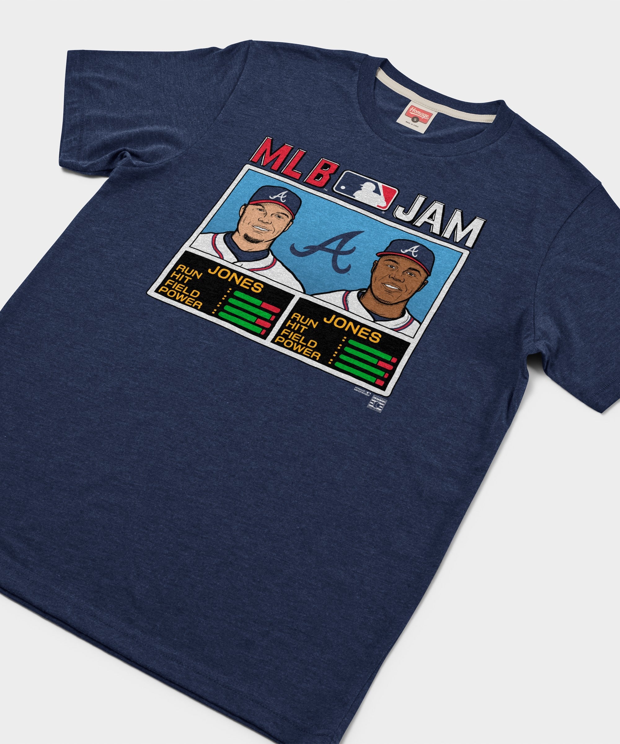 MLB Jam Braves Jones and Jones