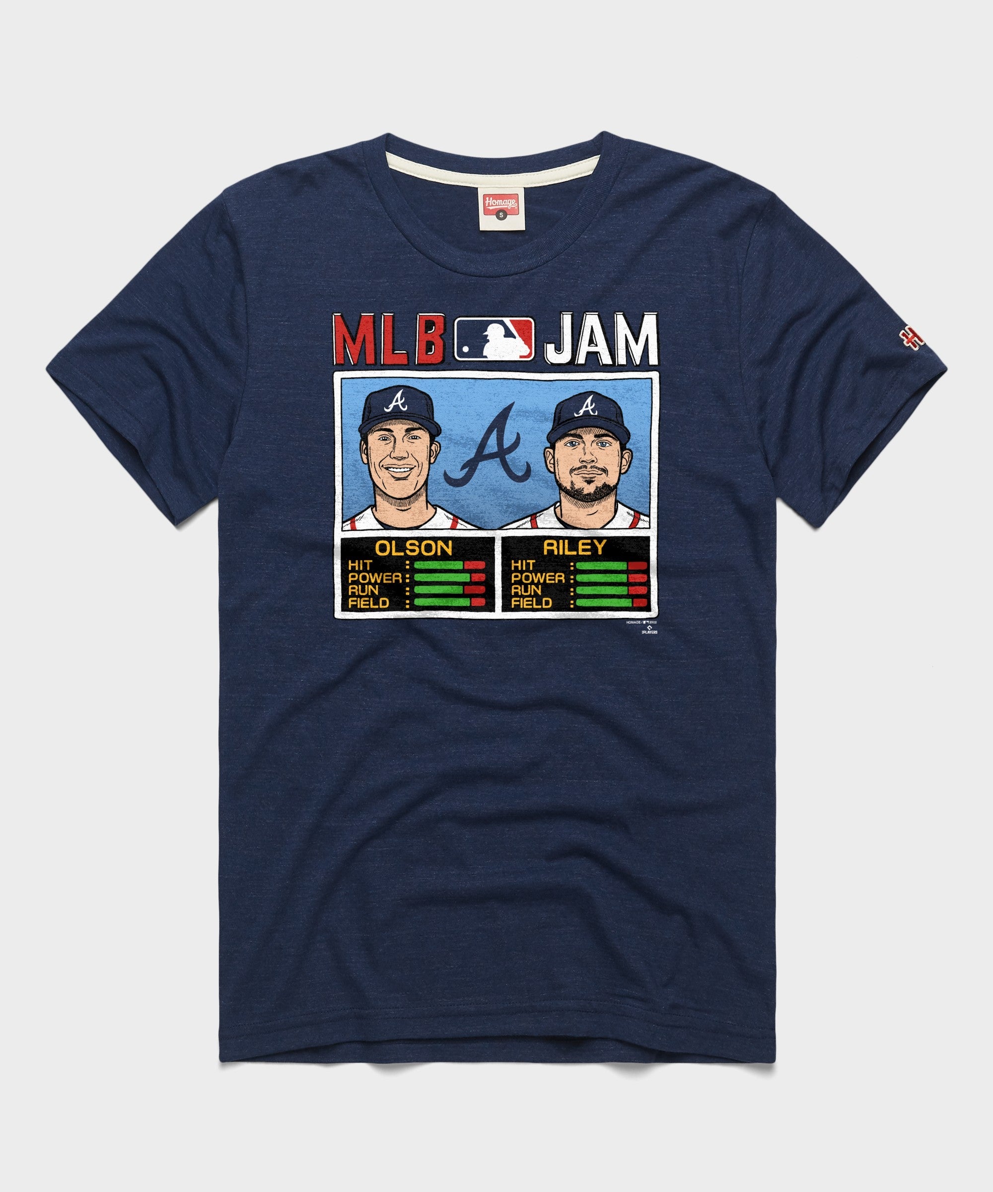 MLB Jam Braves Olson And Riley