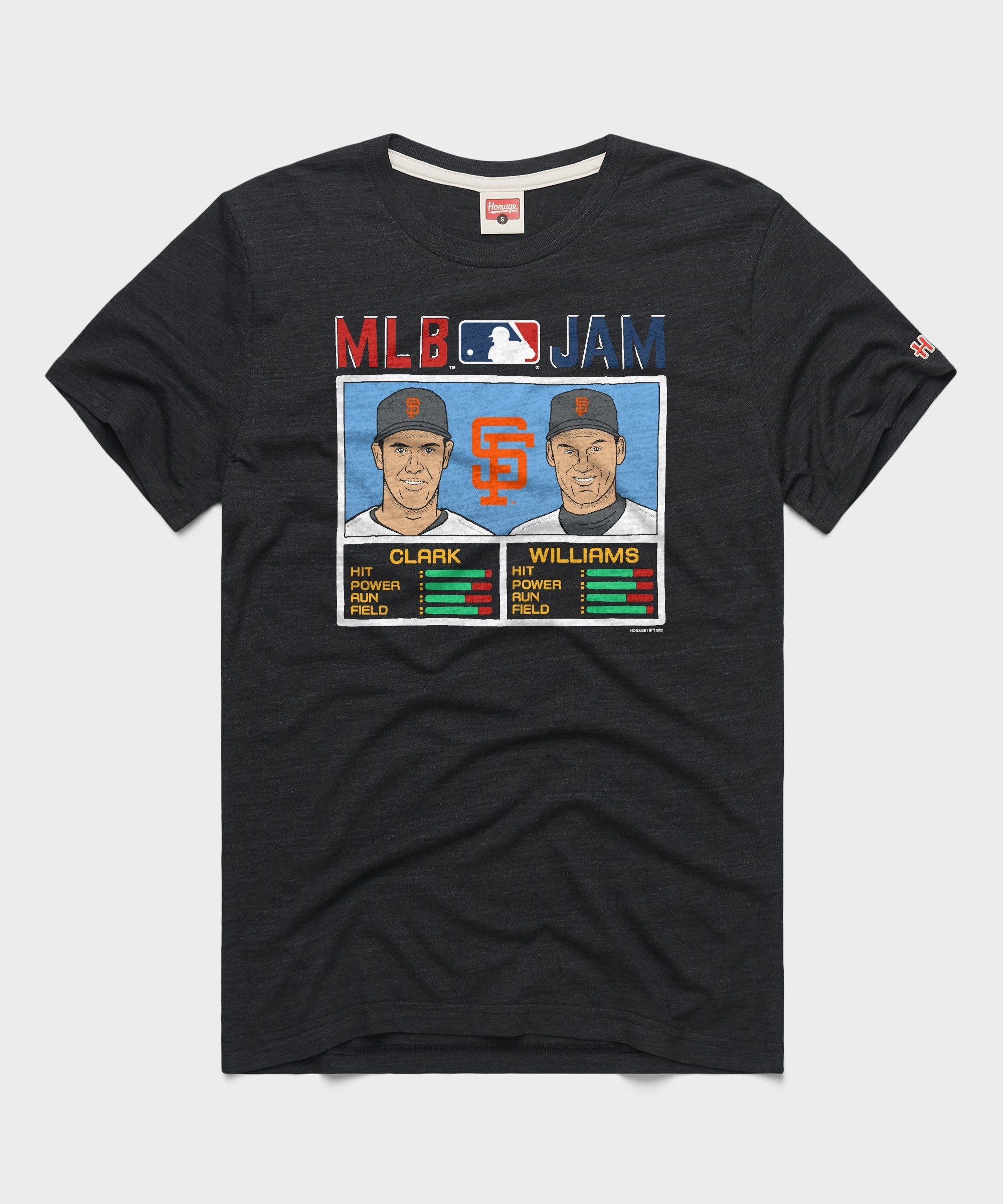 MLB Jam Giants Clark and Williams