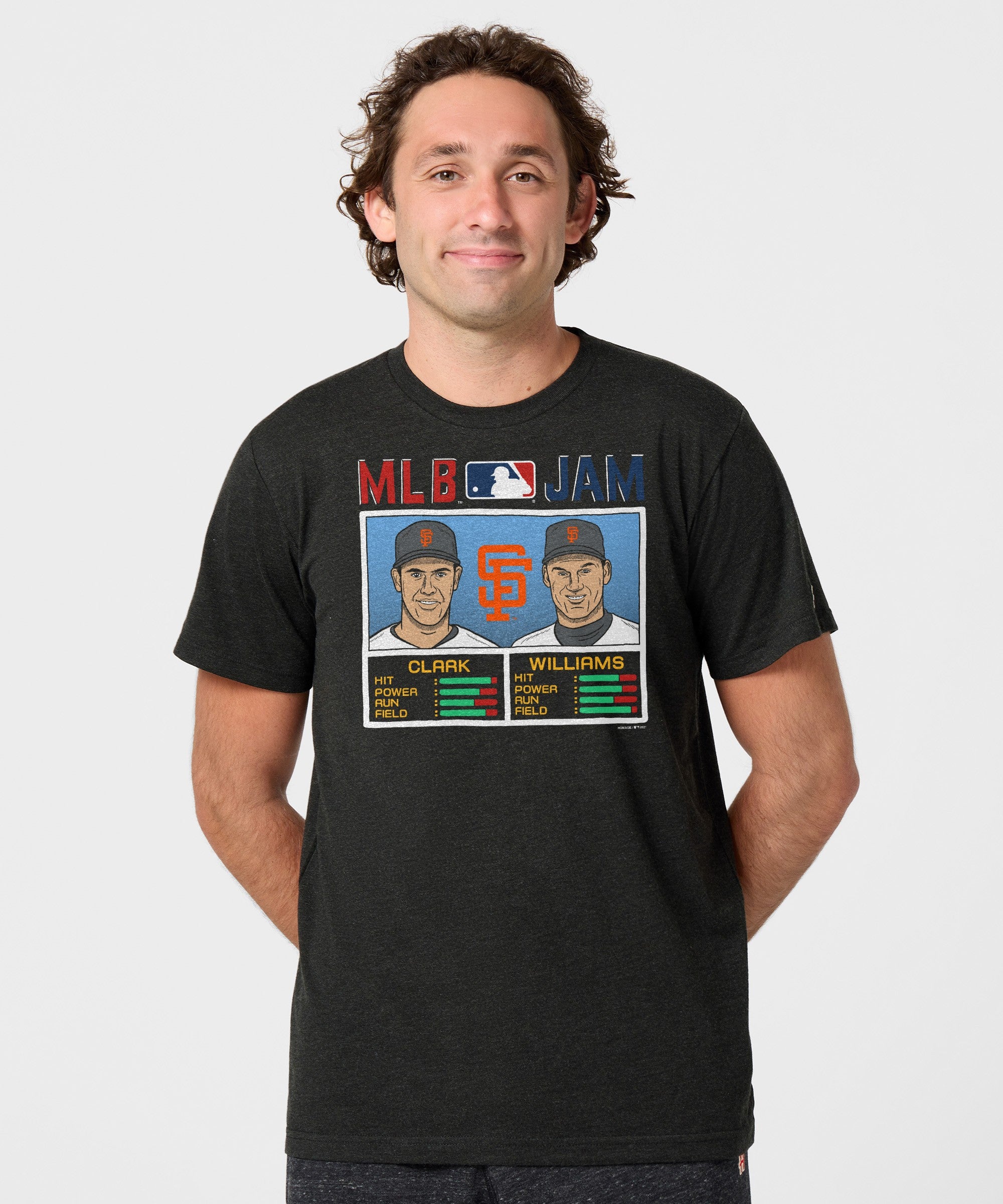 MLB Jam Giants Clark and Williams