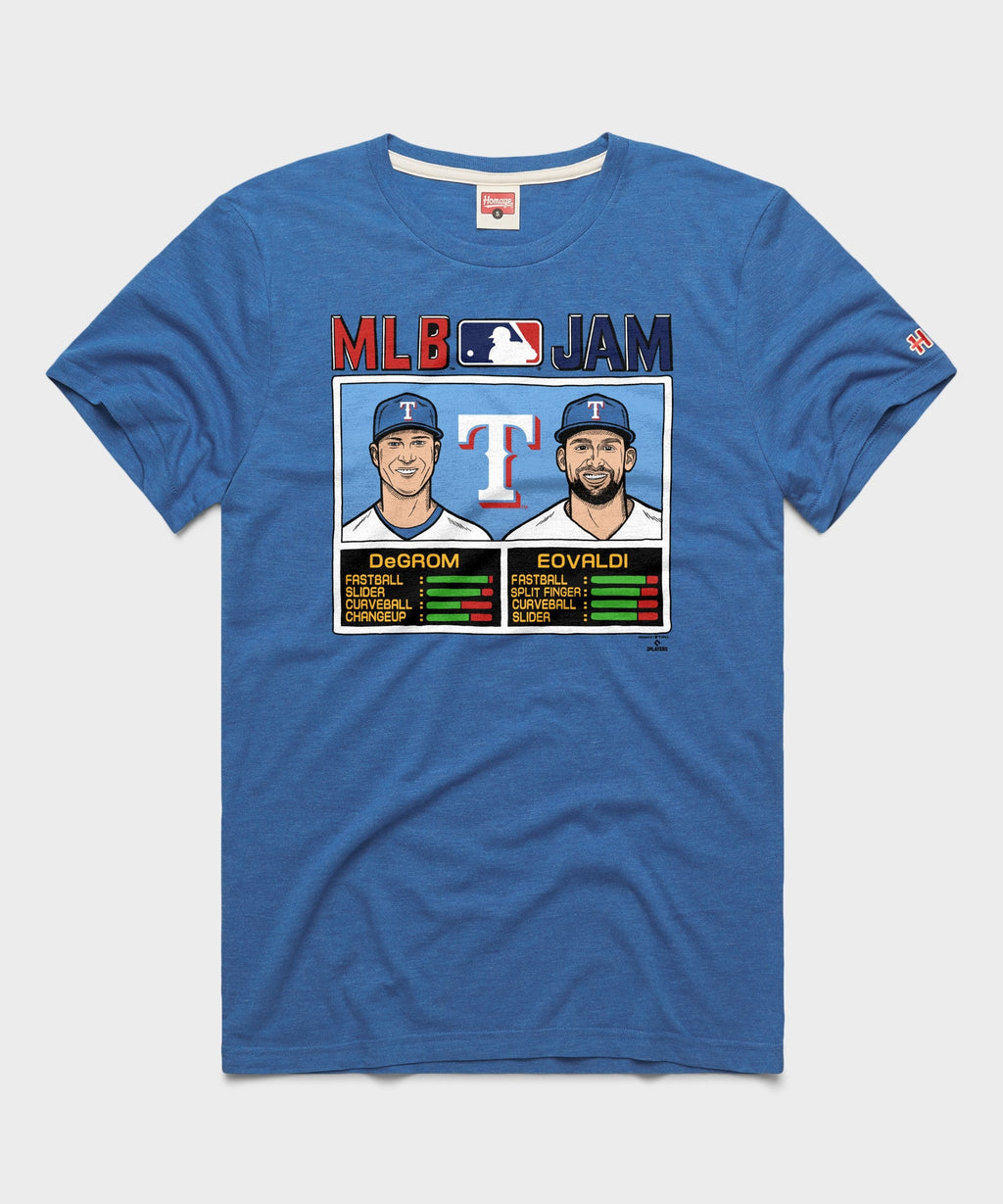 MLB Jam Rangers DeGrom And Eovaldi