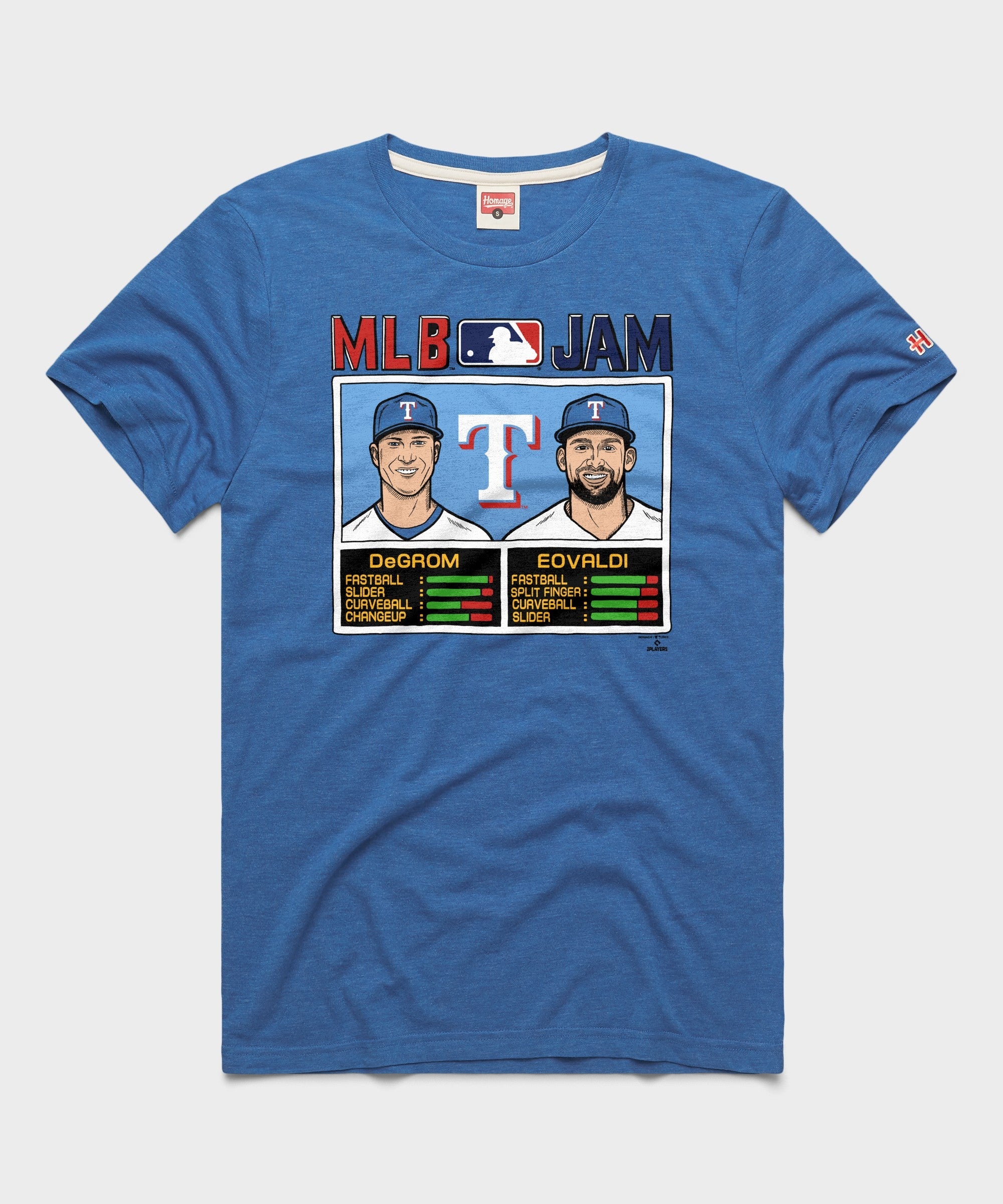 MLB Jam Rangers DeGrom And Eovaldi