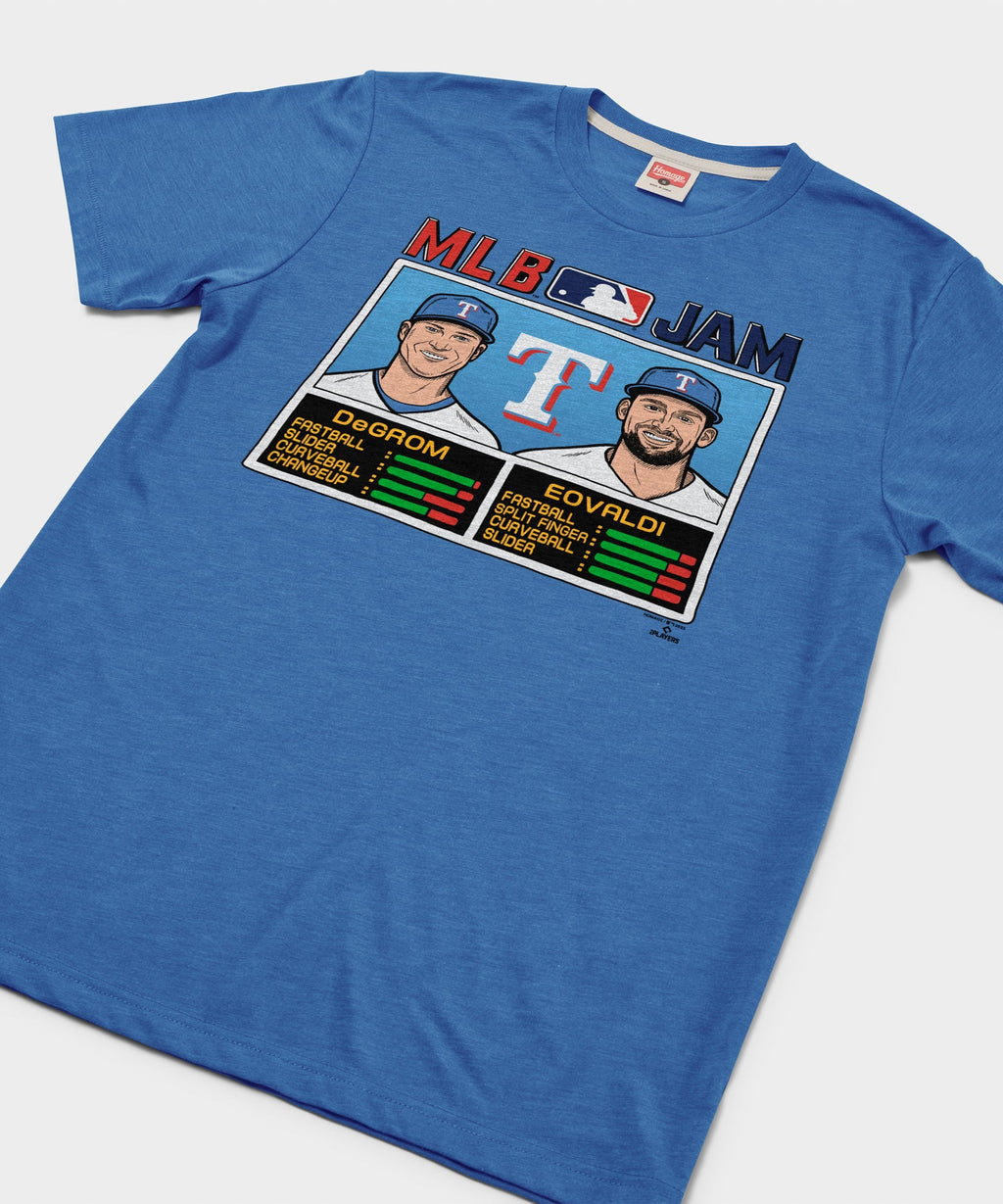 MLB Jam Rangers DeGrom And Eovaldi