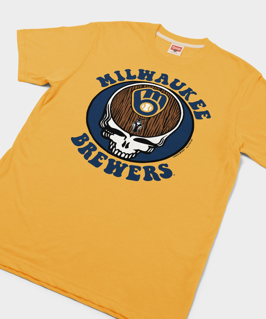 MLB x Grateful Dead x Brewers Skull Keg