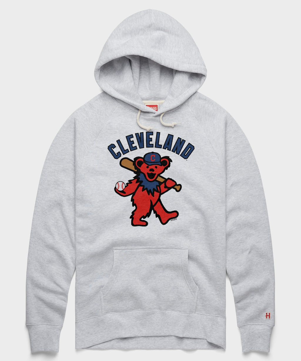 MLB x Grateful Dead x Cleveland Baseball Hoodie