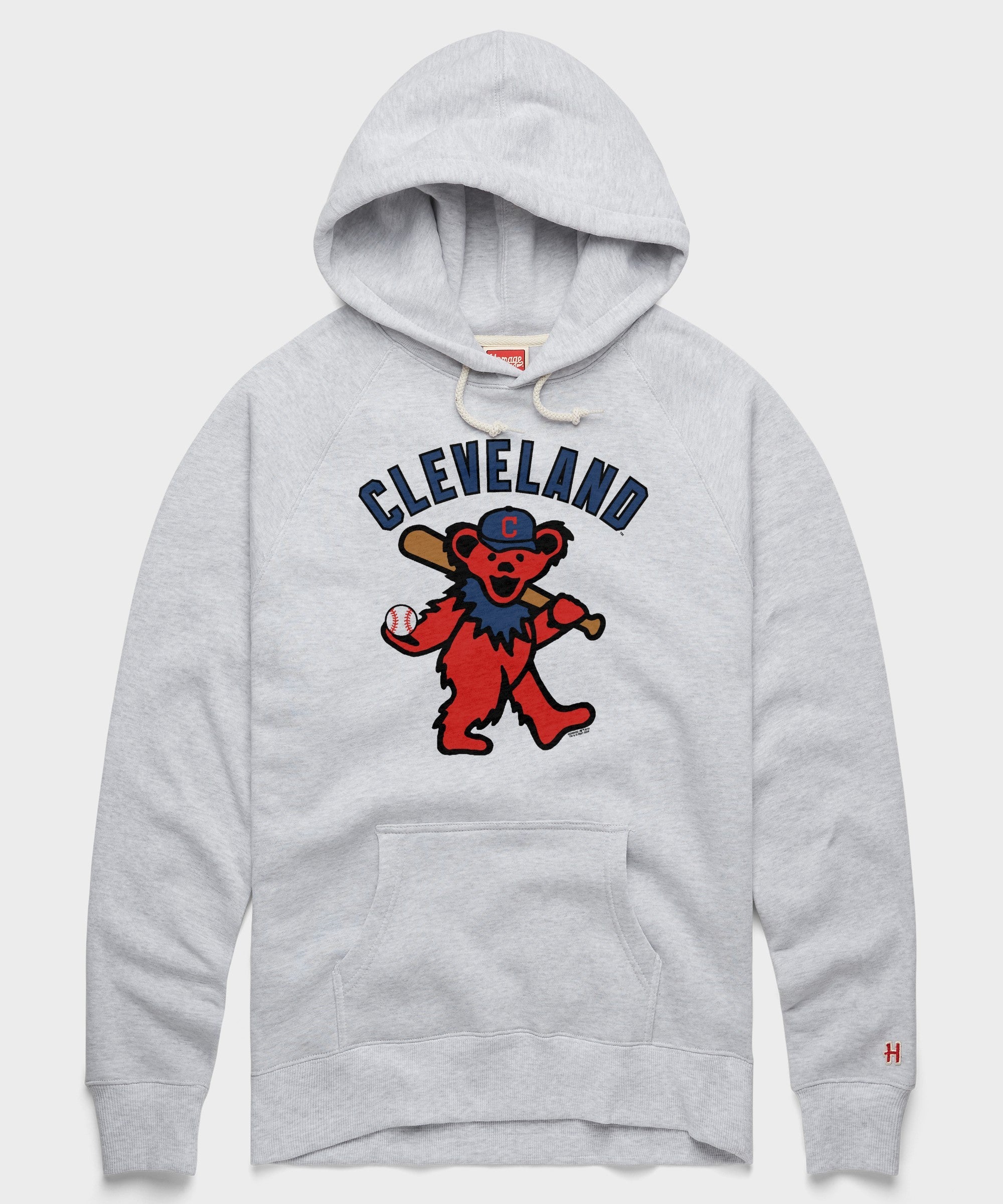 MLB x Grateful Dead x Cleveland Baseball Hoodie