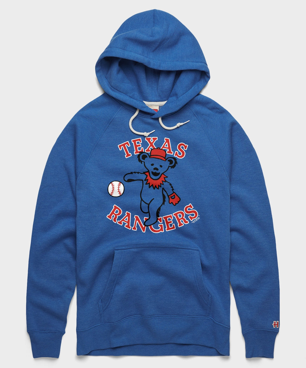 MLB x Grateful Dead x Rangers Hoodie