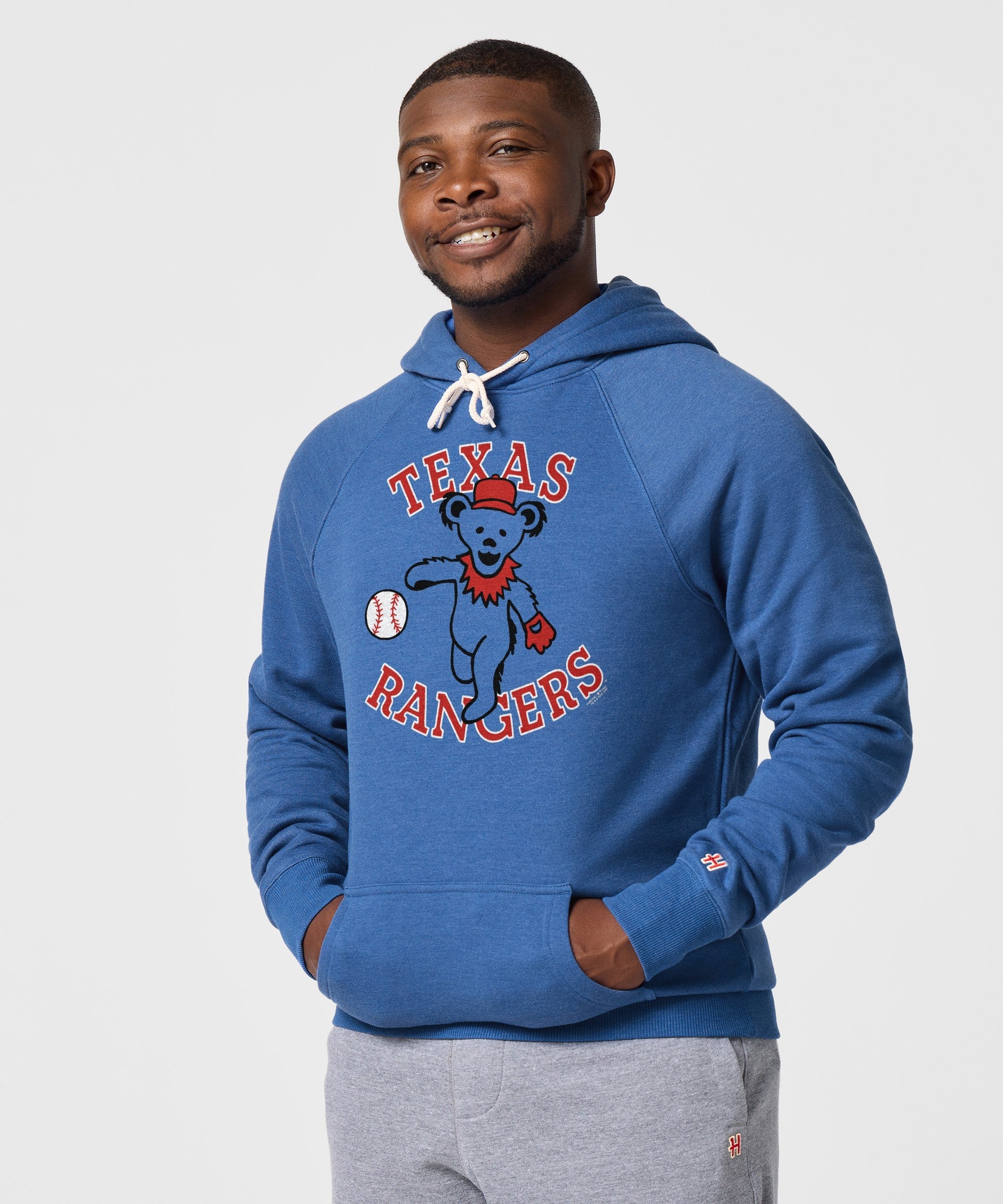 MLB x Grateful Dead x Rangers Hoodie