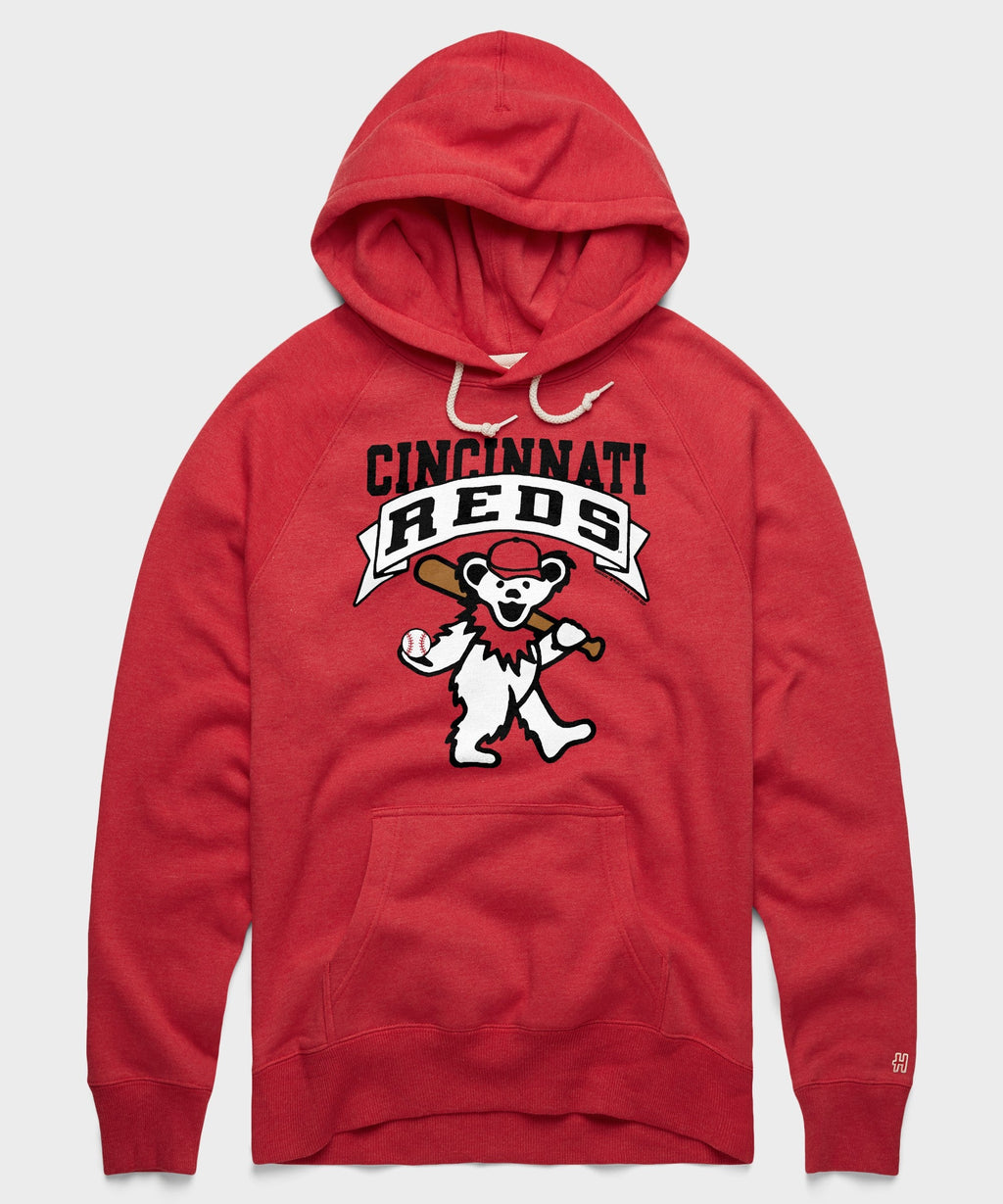 MLB x Grateful Dead x Reds Hoodie