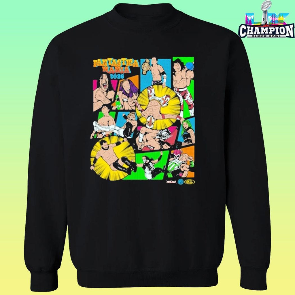 Mlw Mlw Fantastica Mania Usa Comic Shirt