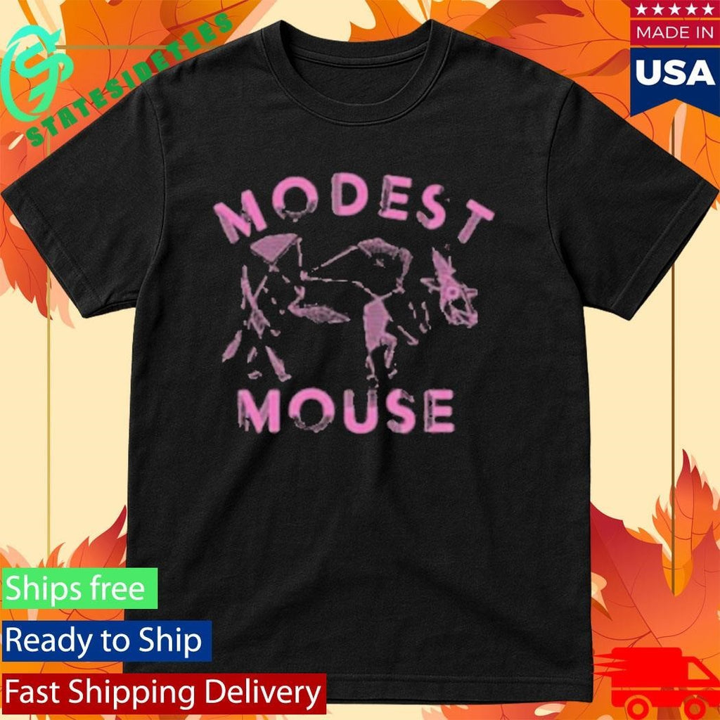 Modest Mouse Abstract Bison Shirt