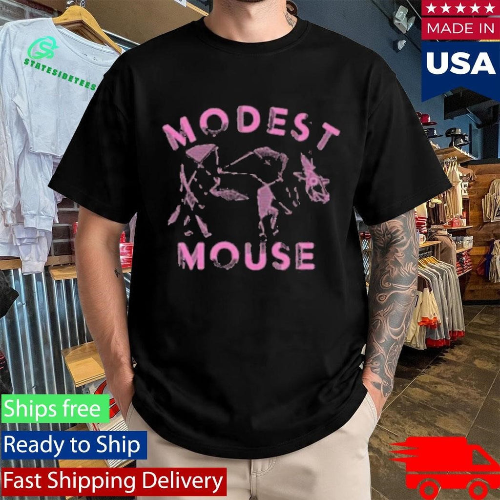Modest Mouse Abstract Bison Shirt