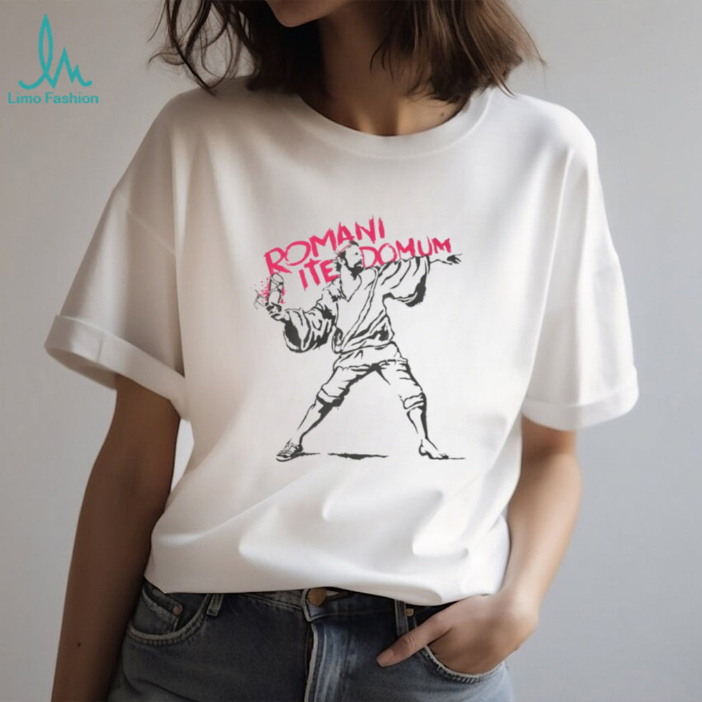 Monty Python Life of Brian “Romani Ite Domum” Graffiti T Shirt