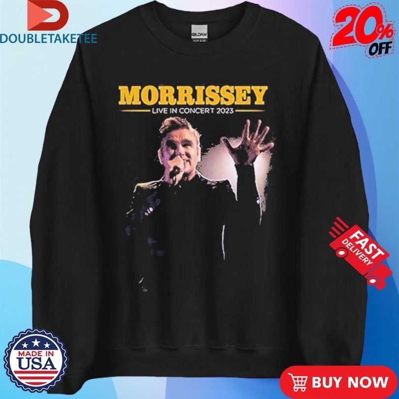 Morrissey Live In Concert 2023 Tour Shirts