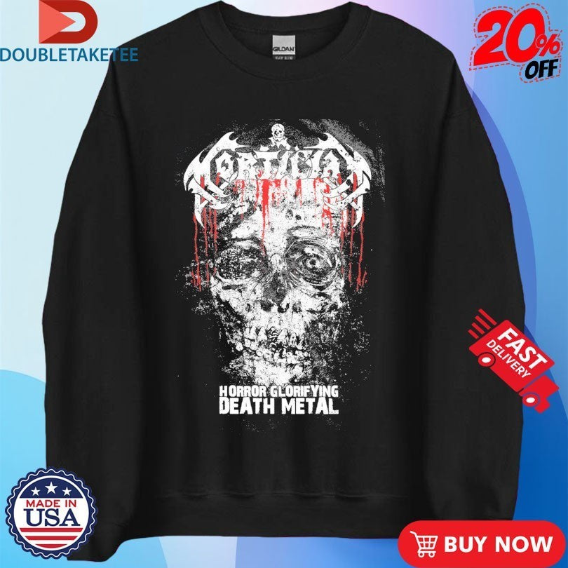 Mortician Horror Glorifying Death Metal Shirts