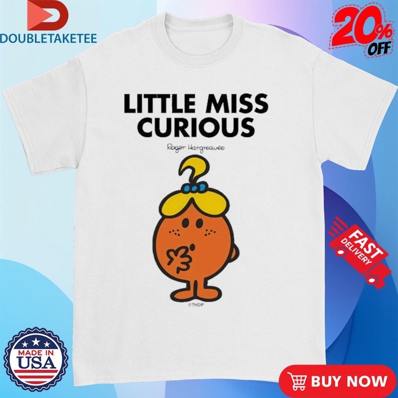 Mr. Men Little Miss Little Miss Curious Shirts