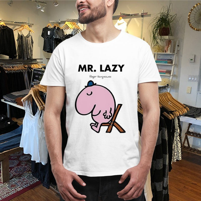 Mr. Men Little Miss Mr. Lazy Shirts
