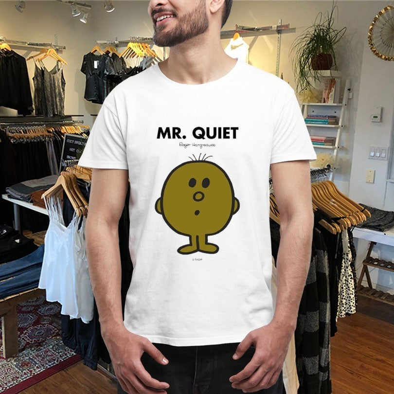 Mr. Men Little Miss Mr. Quiet Shirts