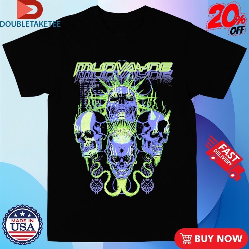 Mudvayne Electric Skulls Shirts
