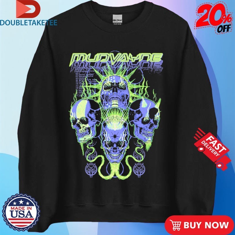 Mudvayne Electric Skulls Shirts