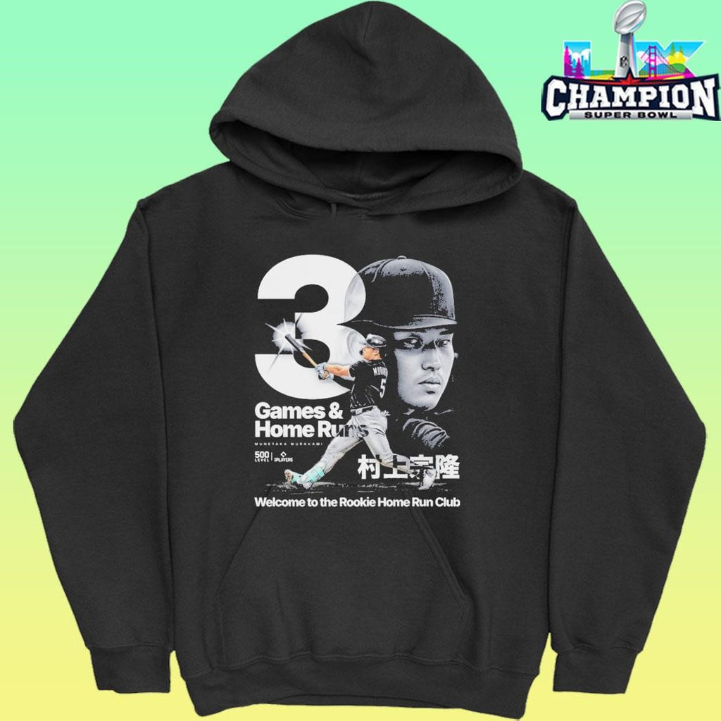 Munetaka Murakami Games And Home Run Welcome To The Rookie Home Run Club Shirt