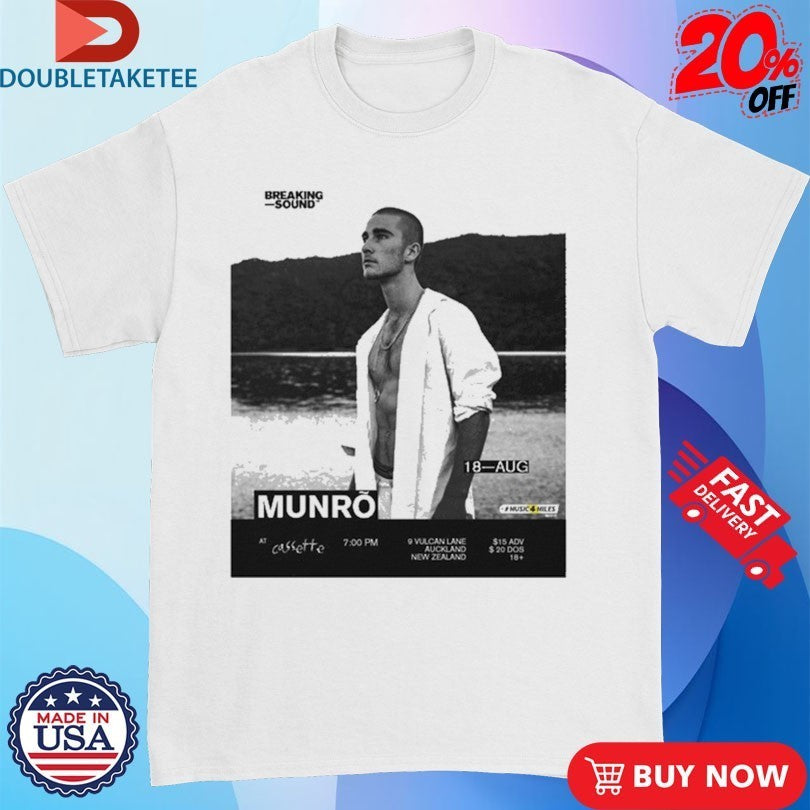 Munrõ X Breaking Sound Shirts