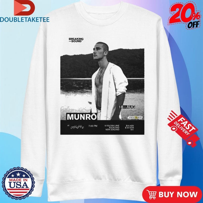 Munrõ X Breaking Sound Shirts