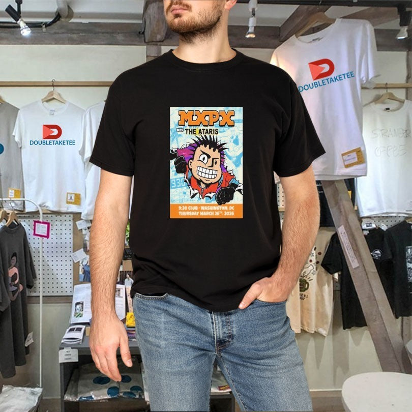 MxPx March 26 2026 Club Washington, DC Shirts
