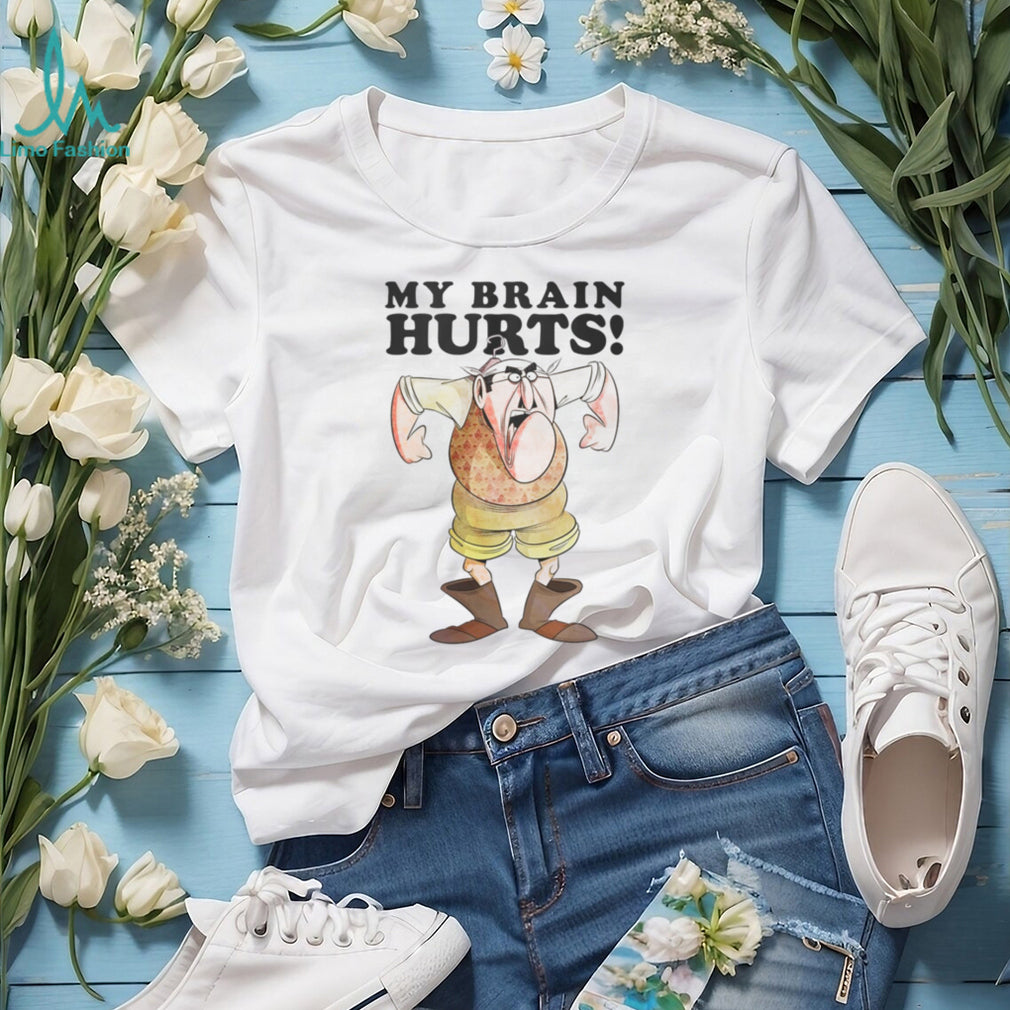 My Brain Hurts Mr. Gumby Monty Python Flying Circus T Shirt