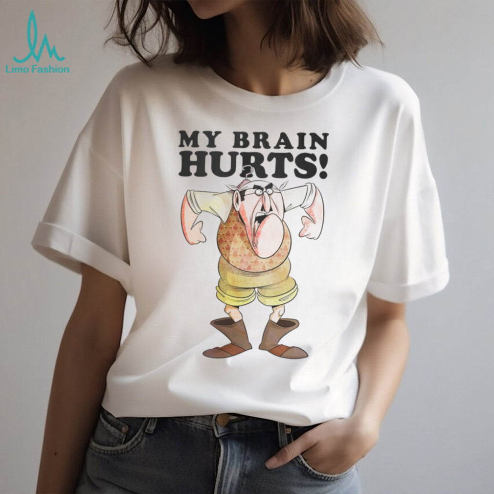 My Brain Hurts Mr. Gumby Monty Python Flying Circus T Shirt