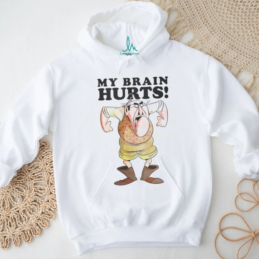 My Brain Hurts Mr. Gumby Monty Python Flying Circus T Shirt