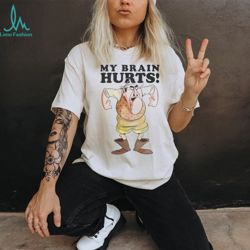 My Brain Hurts Mr. Gumby Monty Python Flying Circus T Shirt