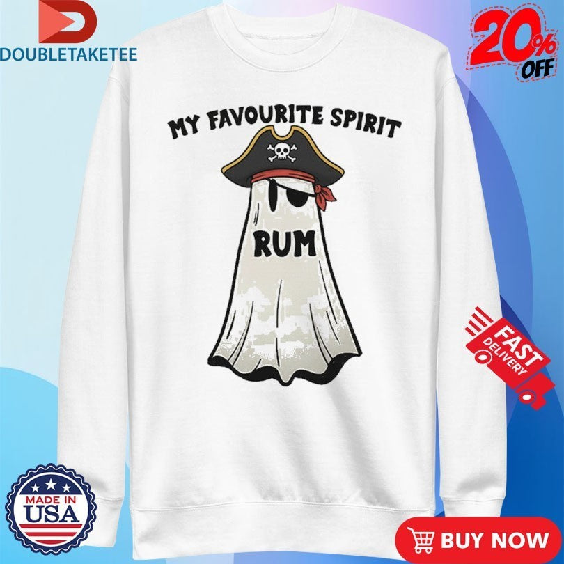 My Favourite Spirit Rum Ghost Pirates Shirts