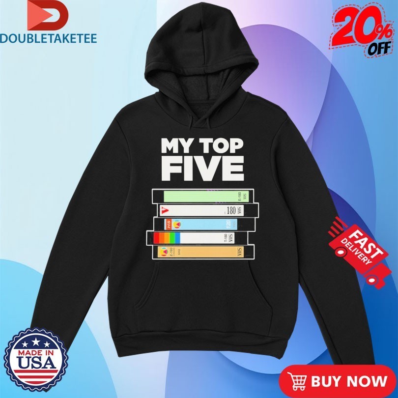 My Top Five Books Shirts