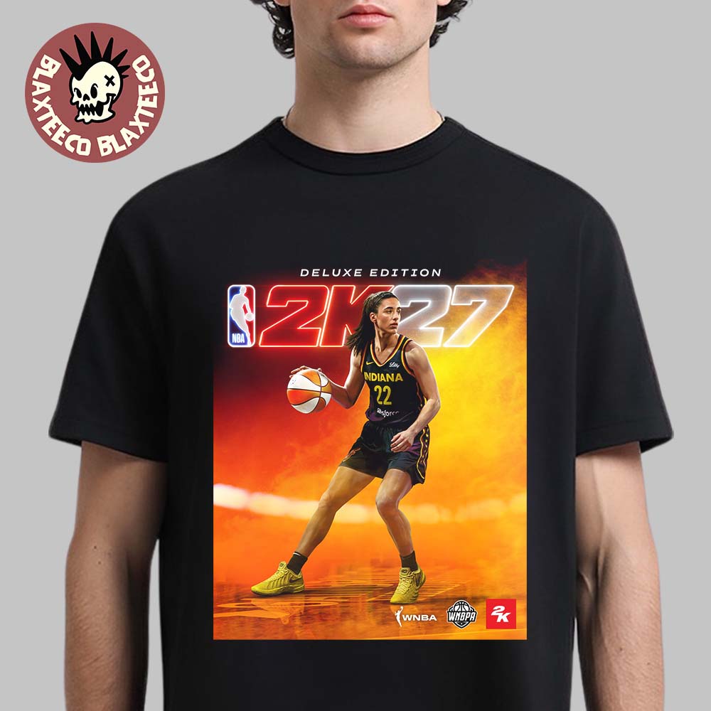 NBA 2K27 Caitlin Clark Deluxe Edition Cover Athlete Unisex T-Shirt