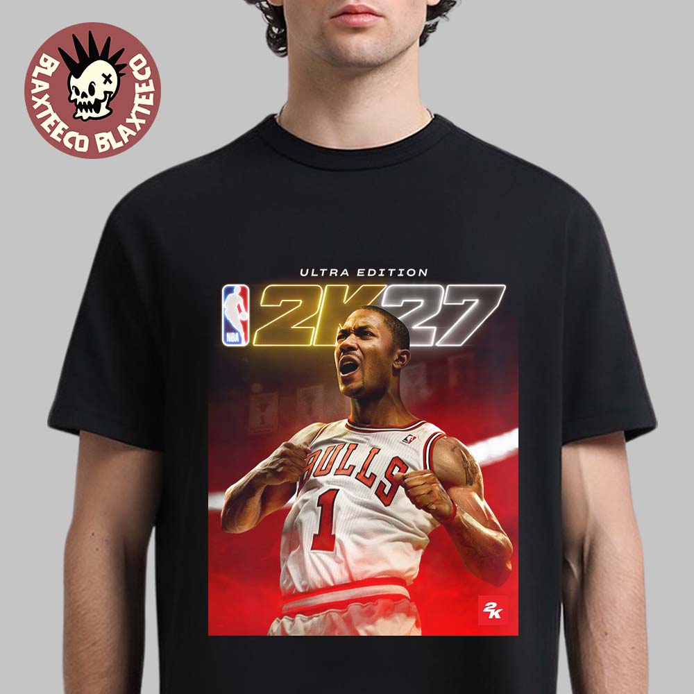 NBA 2K27 Derrick Rose Ultra Edition Cover Athlete Unisex T-Shirt