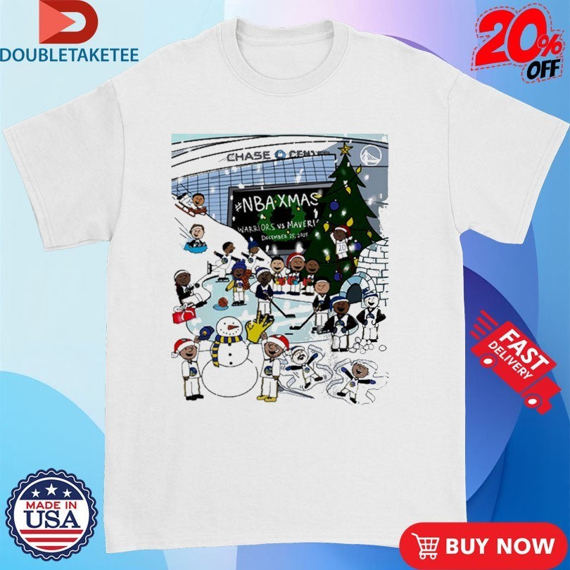 NBA Xmas Golden State Warriors vs Dallas Mavericks On December 25 2025 Chase Center Shirts