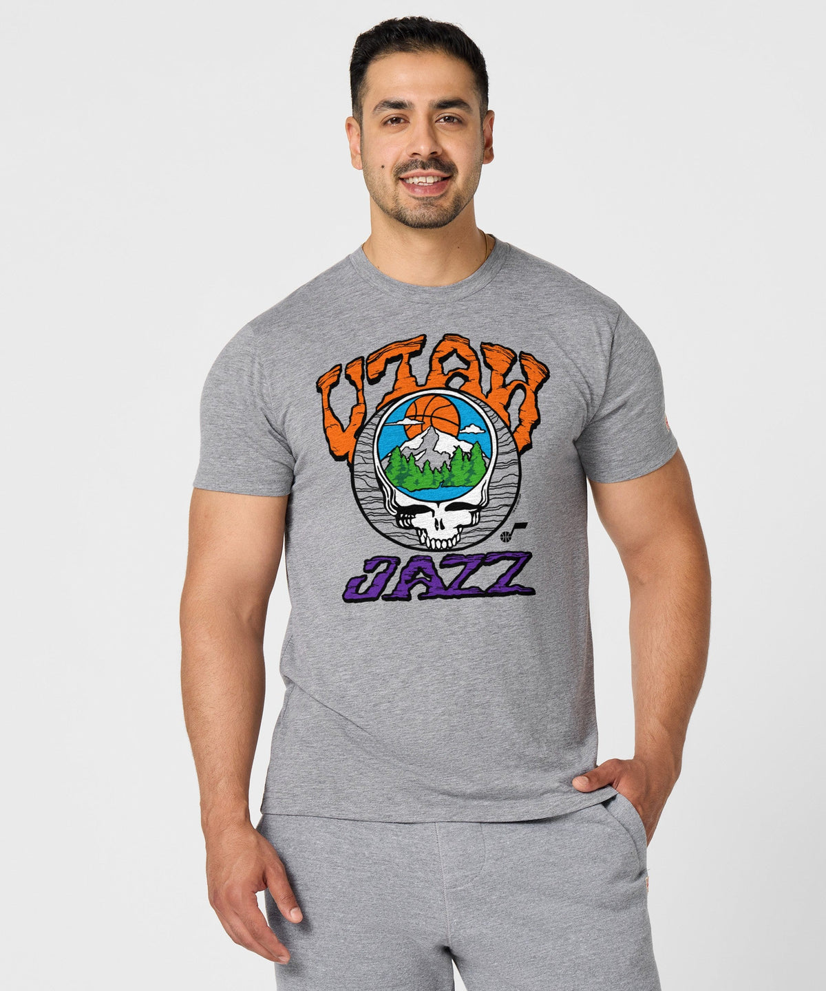 NBA x Grateful Dead x Jazz Skull