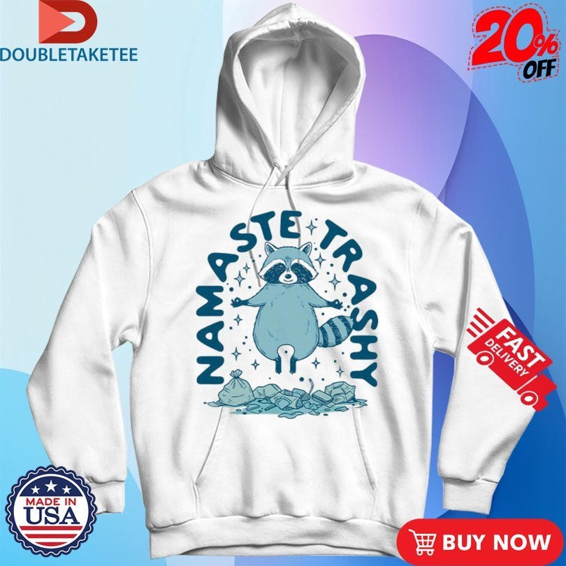 Namaste Trashy Raccoon Shirts