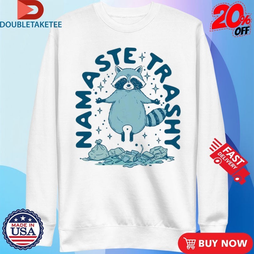 Namaste Trashy Raccoon Shirts